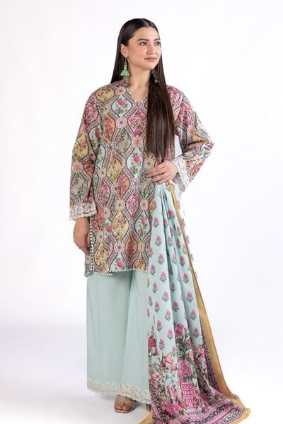 Embroidered | Cambric | Fabrics 3 Piece | AED 180.00