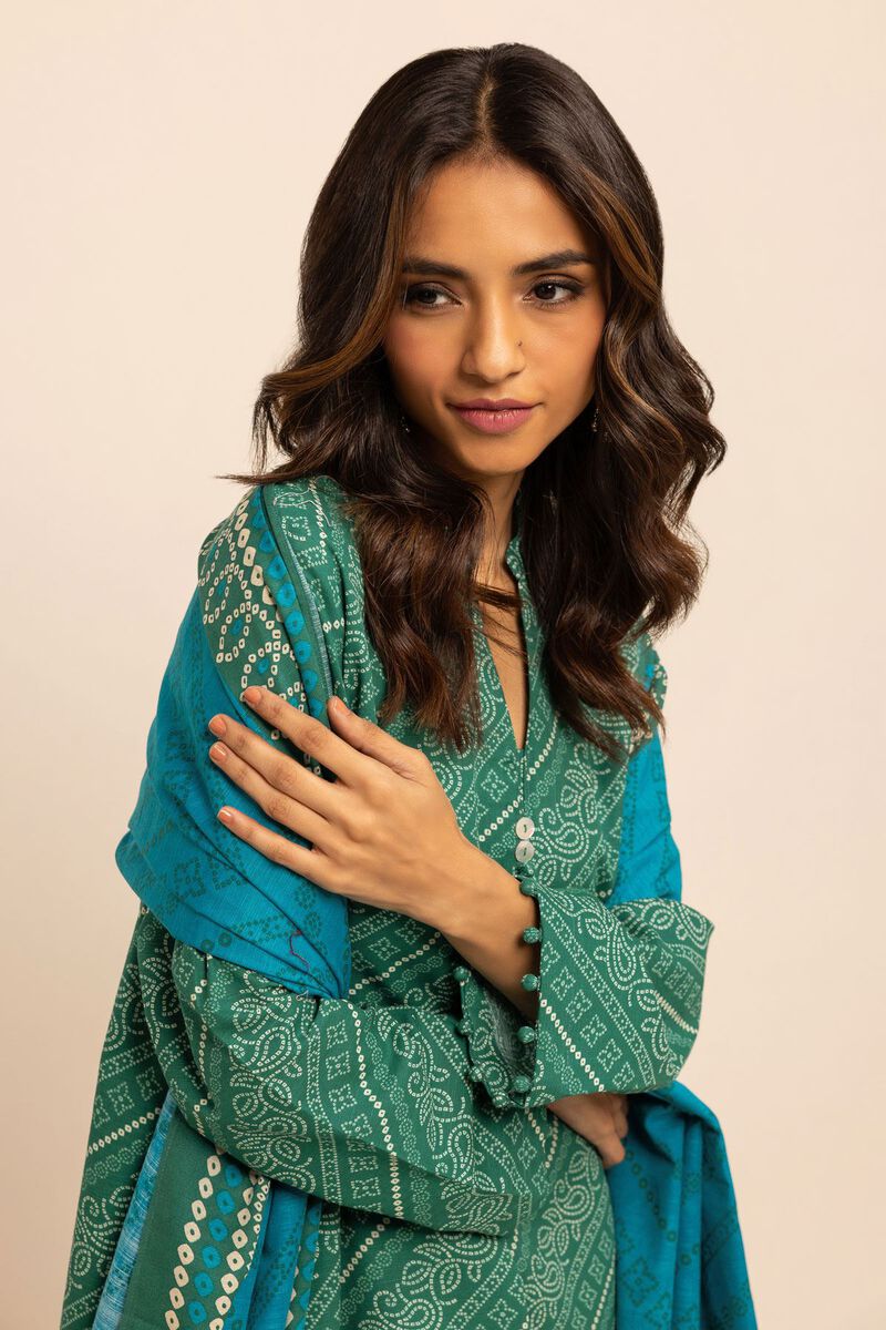 Printed | Light Khaddar | Fabrics 3 Piece | null