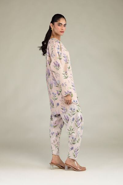 Printed | Cotton Viscose | Floral Pastel Shalwar | AED 130.00
