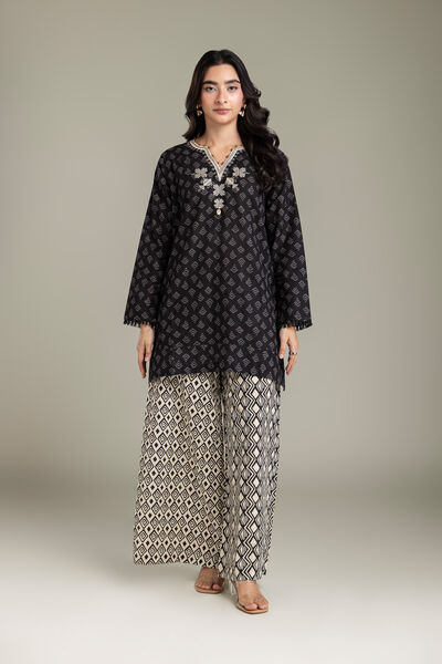 Embroidered | Light Khaddar | Fabrics 2 Piece | Top and Bottom | AED 130.00
