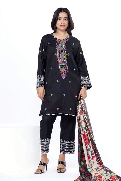 Embroidered | Dobby | Fabrics 3 Piece | AED 200.00