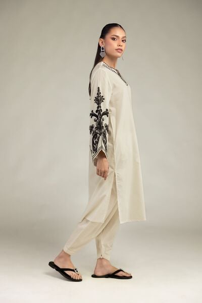 Embroidered | Cotton Dobby | Cotton Dobby Shalwar | AED 100.00