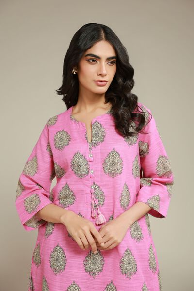 Printed | Textured Cotton | Kurta | AED 120.00