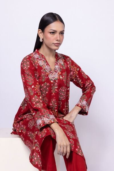 Embroidered | Khaddar | Kurta | AED 120.00