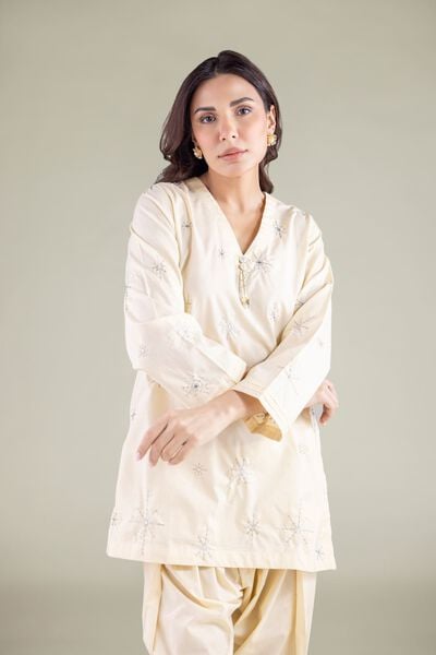 Embroidered | Cambric | Kurta | AED 130.00