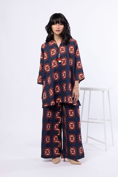 Printed | Double Layer Striped | Kurta | AED 120.00