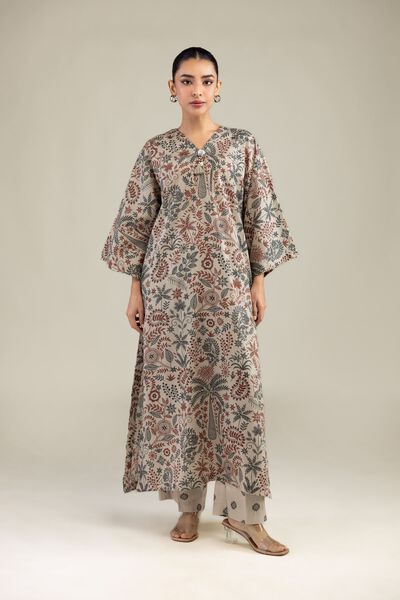 Printed | Textured Weave | Floral Printed Pants | AED 100.00