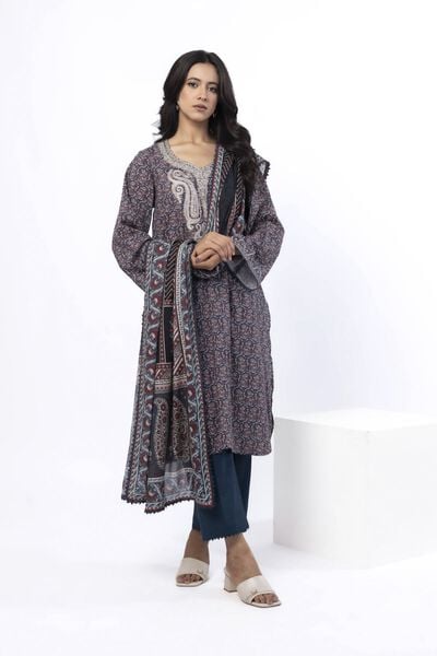 Embroidered | Cotton | Fabrics 3 Piece | AED 140.00