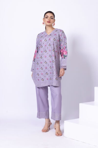 Embroidered | Viscose Oak Silk | Kurta | AED 120.00