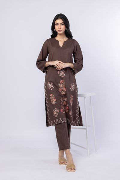 Dyed | Crosshatch Poplin | Pants | AED 60.00