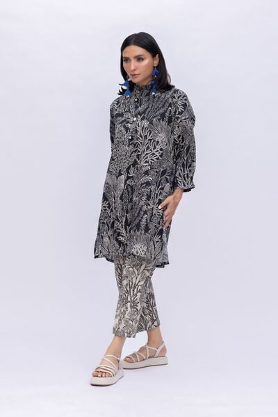 Printed | Ripple Crinkle | Pants | AED 72.00