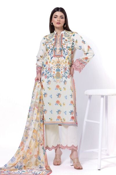 Embroidered | Lawn | Fabrics 3 Piece | AED 180.00