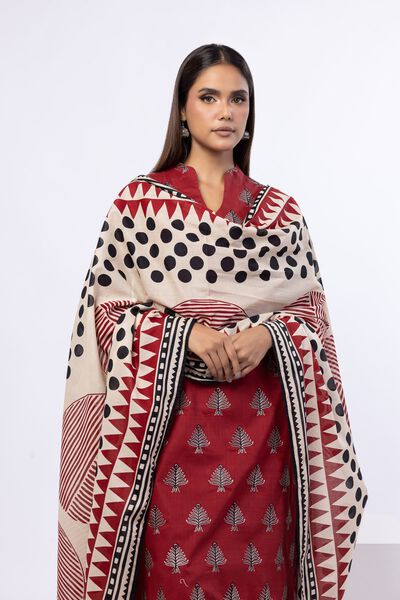 Printed | Slub Lawn | Dupatta | AED 60.00