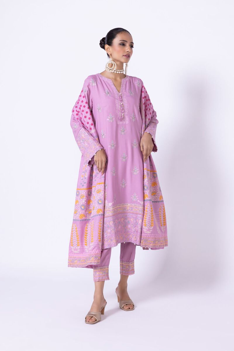 Embroidered | Tusser Silk | Dupatta | AED 42.00