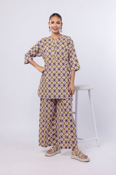 Printed | Cambric | Kurta | AED 80.00