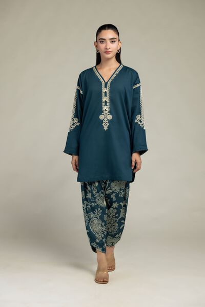 Embroidered | Cambric | Floral Printed Shalwar | AED 130.00