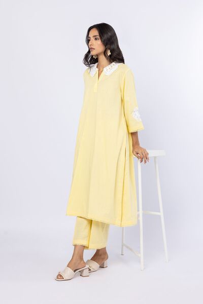 Dyed | Crosshatch Poplin | Pants | AED 18.00
