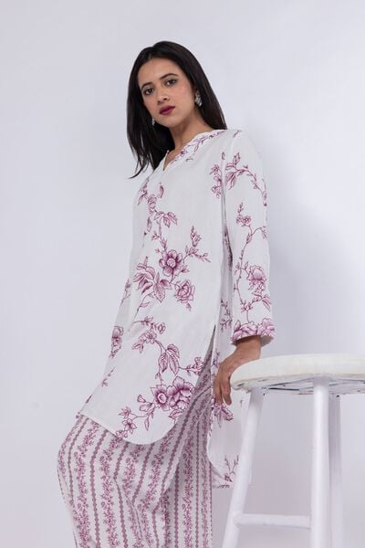 Printed | Cheese Cloth | Kurta | AED 160.00