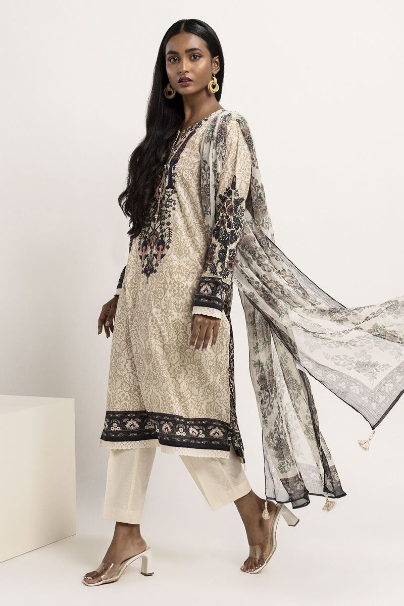 Embroidered | Lawn | Fabrics 3 Piece | null