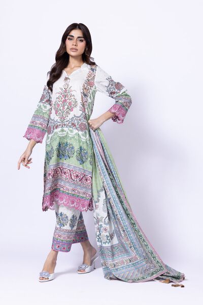 Printed | Cotton Polyester Broshia Jacquard | Pants | AED 24.00
