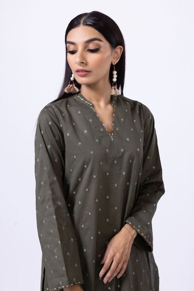 Embroidered | Cambric | Kurta | AED 120.00