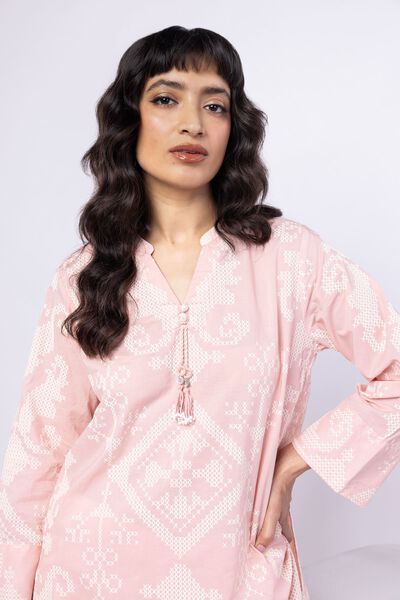 Printed | Cambric | Kurta | AED 50.00