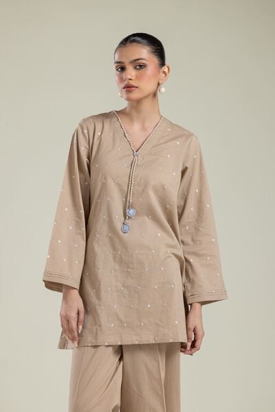 Embroidered | Cambric | Kurta | AED 130.00