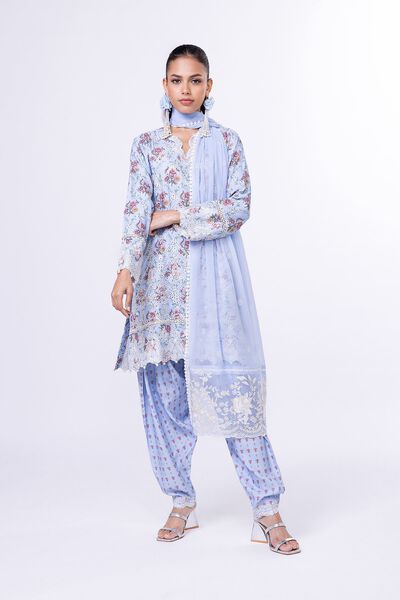 Embroidered | Viscose Oak Silk | Shalwar | AED 30.00