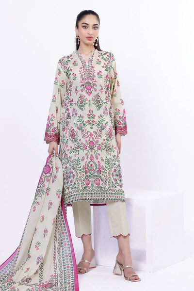 Embroidered | Lawn | Fabrics 3 Piece | AED 160.00
