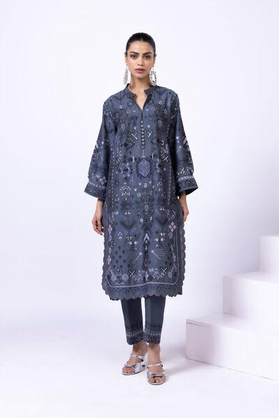 Embroidered | Raw Silk | Pants | AED 30.00