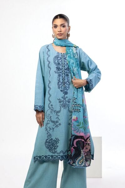 Embroidered | Crosshatch | Fabrics 3 Piece | AED 180.00