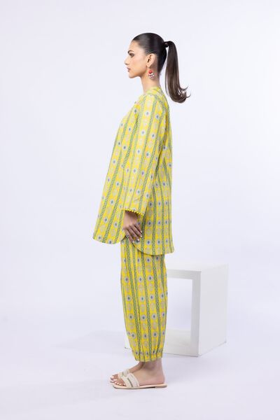 Printed | Ripple Crinkle | Pants | AED 72.00