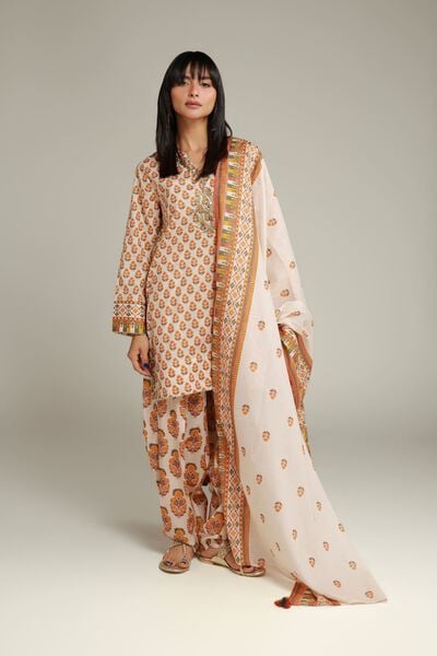 Embroidered | Cambric | Spring Floral Shalwar | AED 80.00