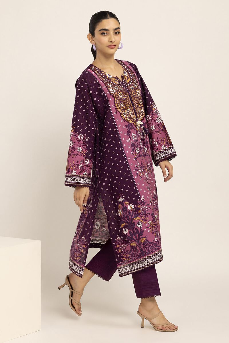 Light Khaddar | Printed | Fabrics 2 Piece | Top Bottoms | null