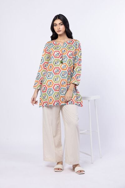 Printed | Cambric | Kurta | AED 80.00