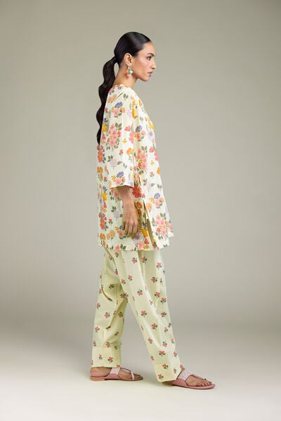 Printed | Cambric | Floral Cambric Shalwar | AED 80.00