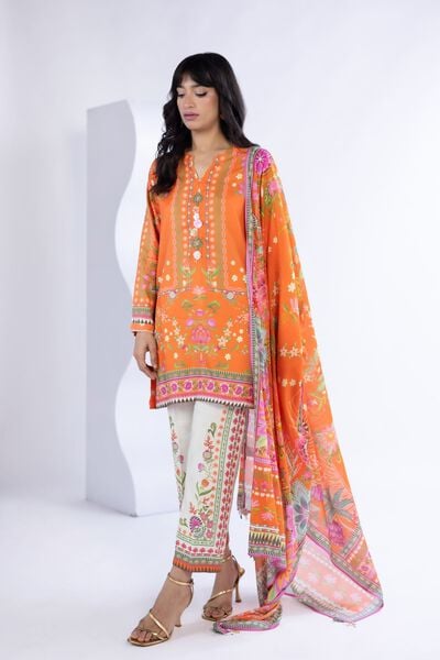Printed | Thai Silk | Pants | AED 46.00