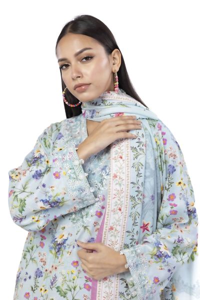 Embroidered | Blended Khaddar | Fabrics 3 Piece | AED 180.00