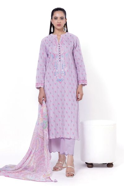 Embroidered | Cambric | Fabrics 3 Piece | AED 280.00