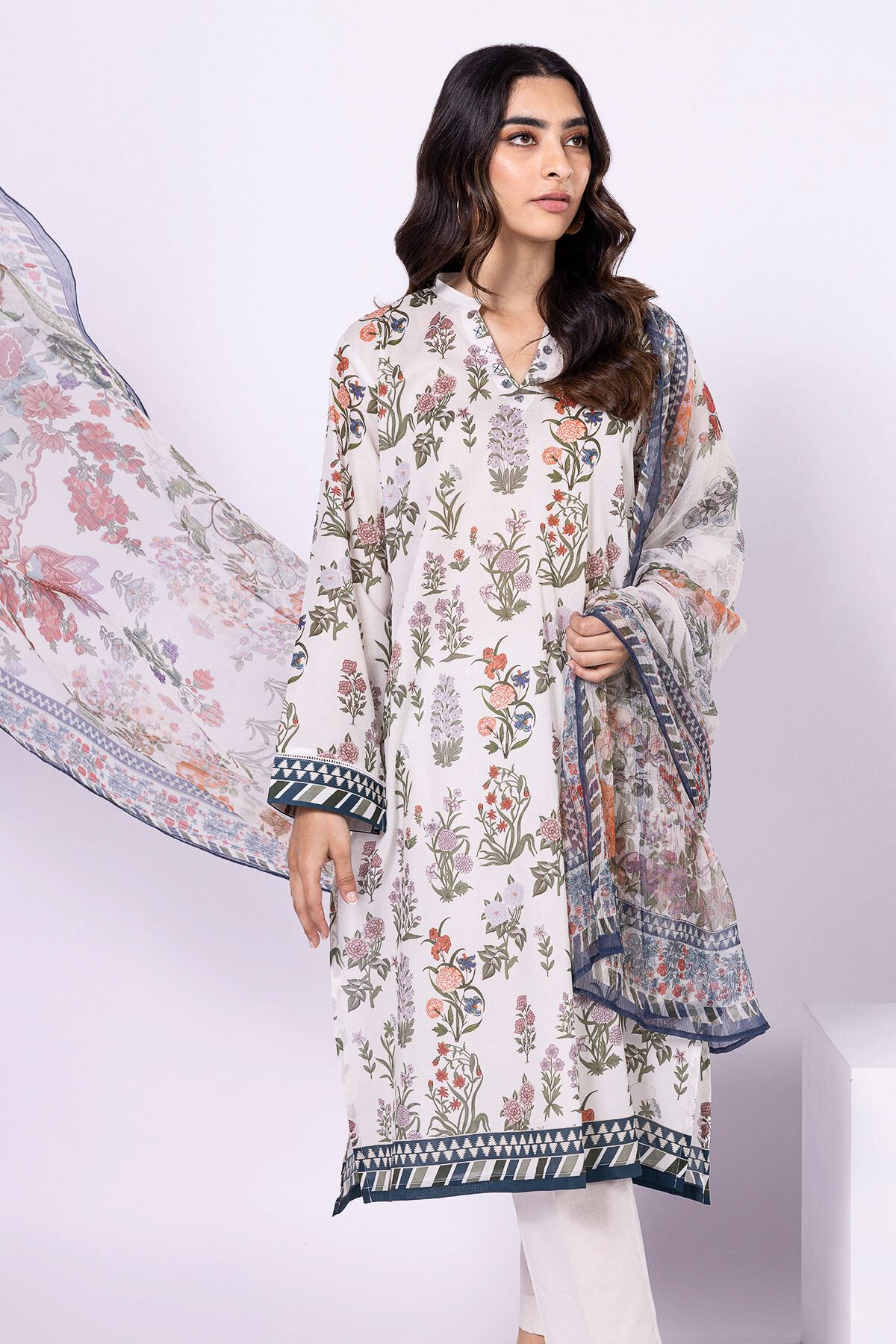 Khaadi 3 shop piece lawn 2019