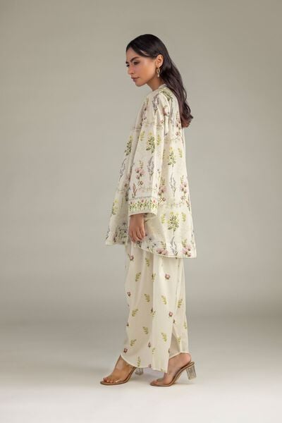 Printed | Cambric | Floral Cambric Pants | AED 150.00