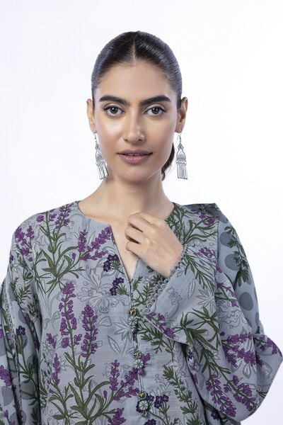 Printed | Light Khaddar | Tailored 3 Piece | AED 180.00