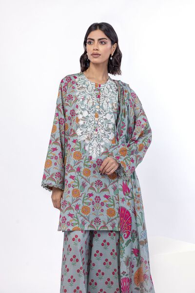Embroidered | Lawn | Fabrics 3 Piece | AED 160.00