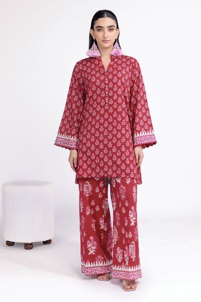 Printed | Lawn | Fabrics 2 Piece | Top and Bottom | AED 60.00