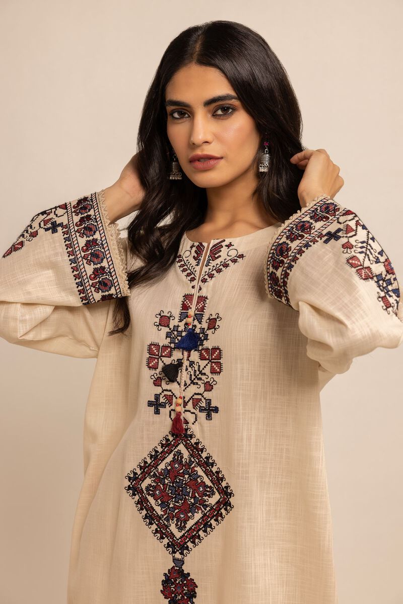 Crosshatch | Embroidered | Fabrics 2 Piece | Top Bottoms | null