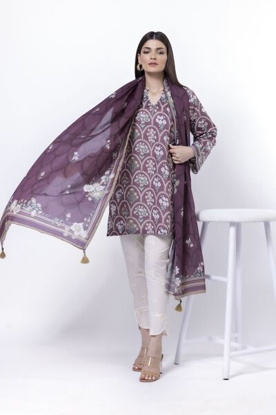 Printed | Lawn | Fabrics 2 Piece | Top and Dupatta | AED 36.00