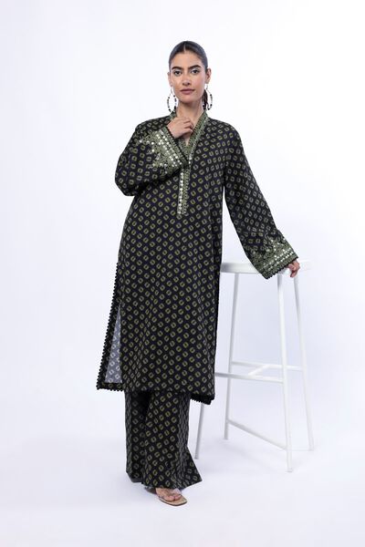 Embroidered | Khaddar | Fabrics 2 Piece | Top and Bottom | AED 140.00