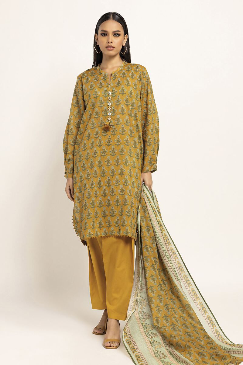 Fabrics 3 Piece Suit, YELLOW, hi-res image number null
