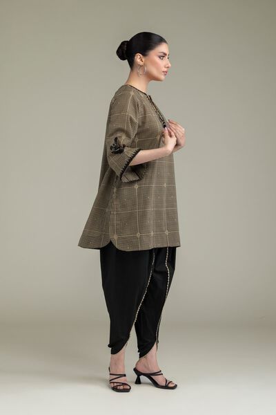 Embroidered | Cambric | Black Cambric Shalwar | AED 130.00