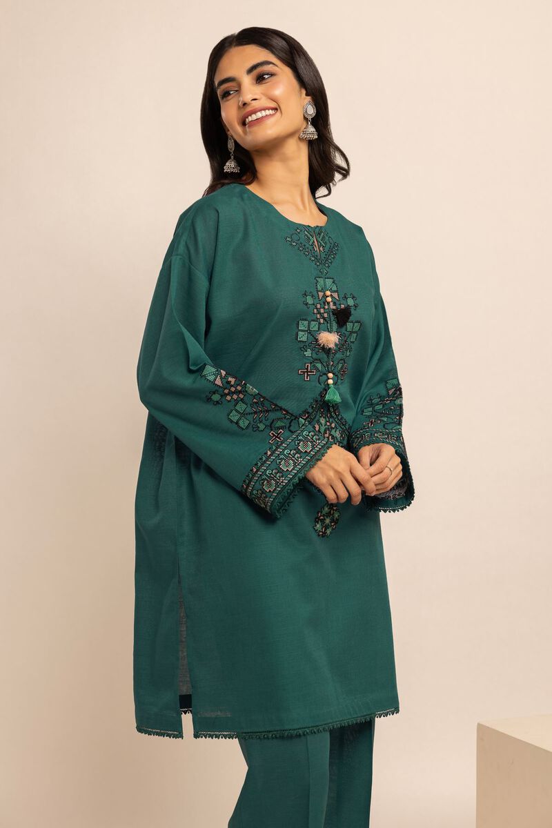 Crosshatch | Embroidered | Fabrics 2 Piece | Top Bottoms | null